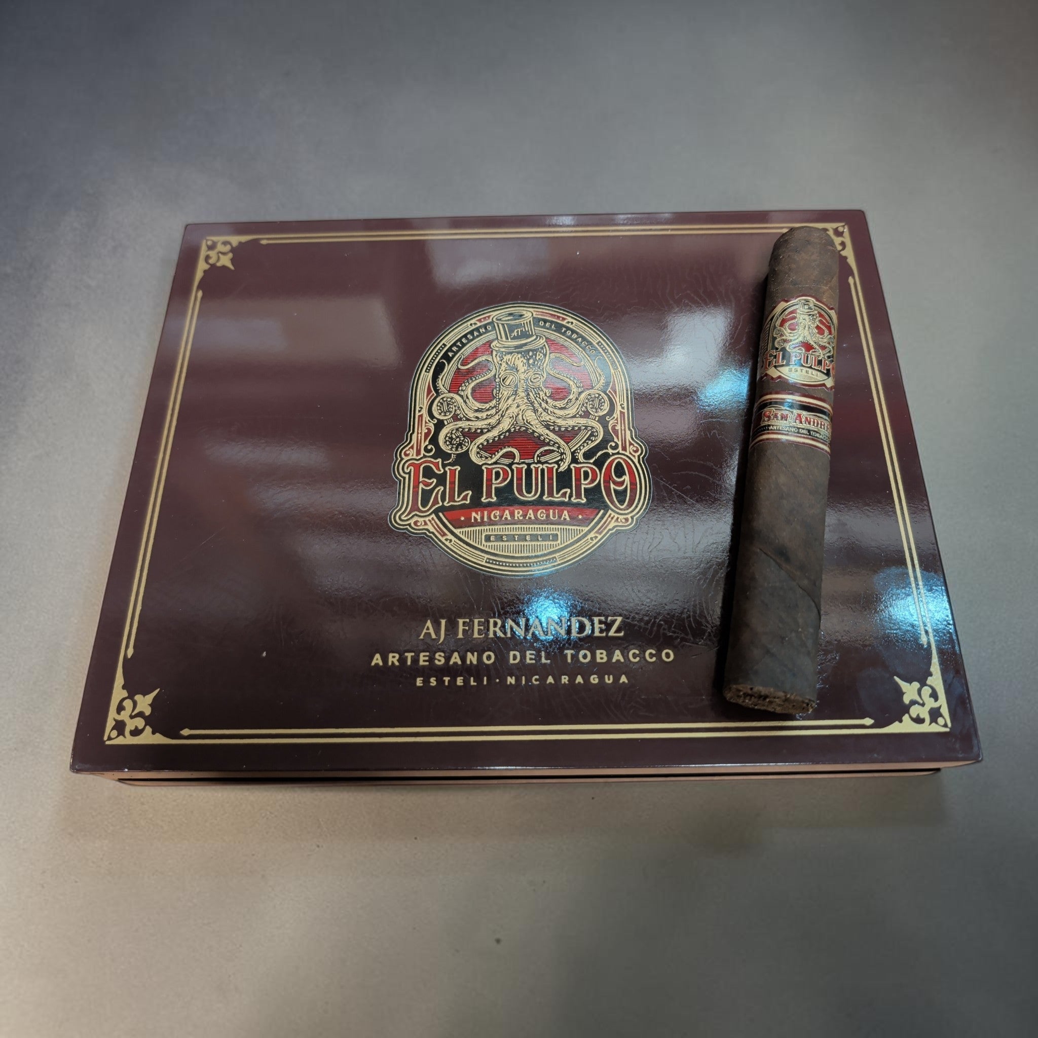 El Pulpo by Artesano Del Tobaco Toro Grande