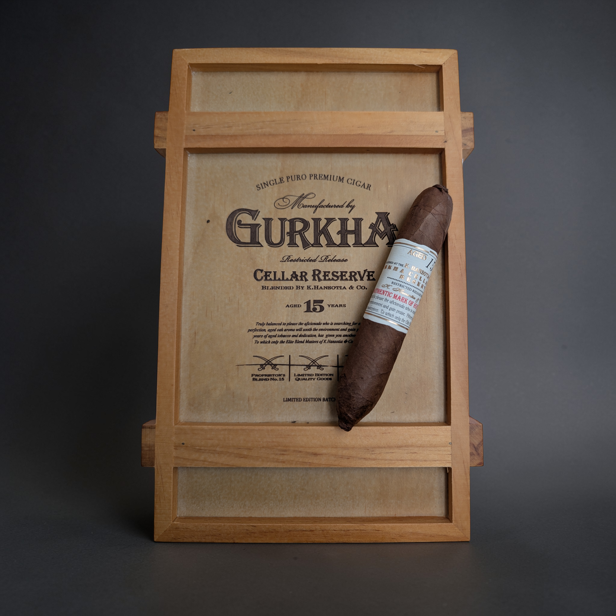 Gurkha Cellar Reserve 15 Years Solara