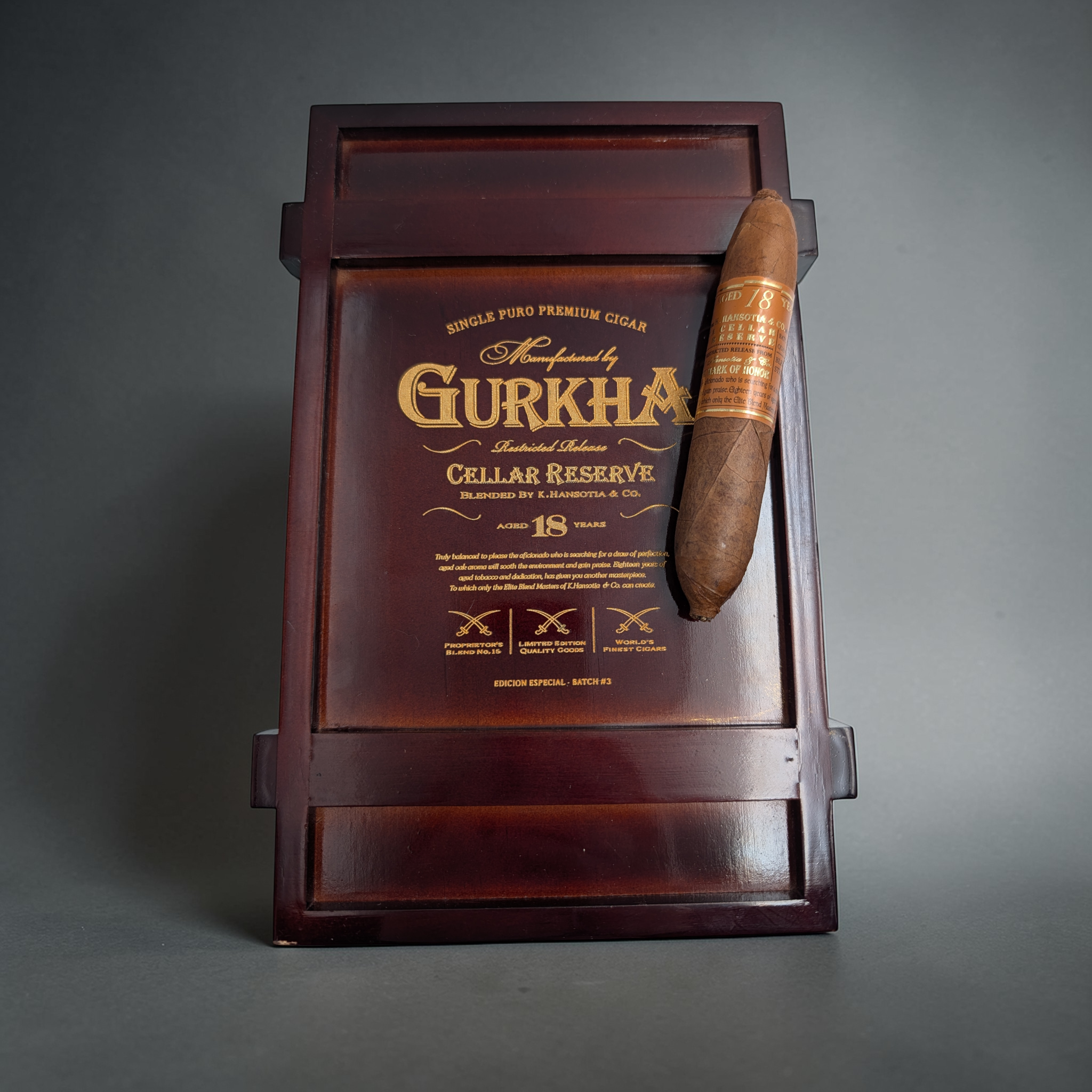 Gurkha Cellar Reserve 18 Year Solara